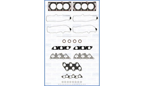 Cylinder head gasket set opel - gasket,